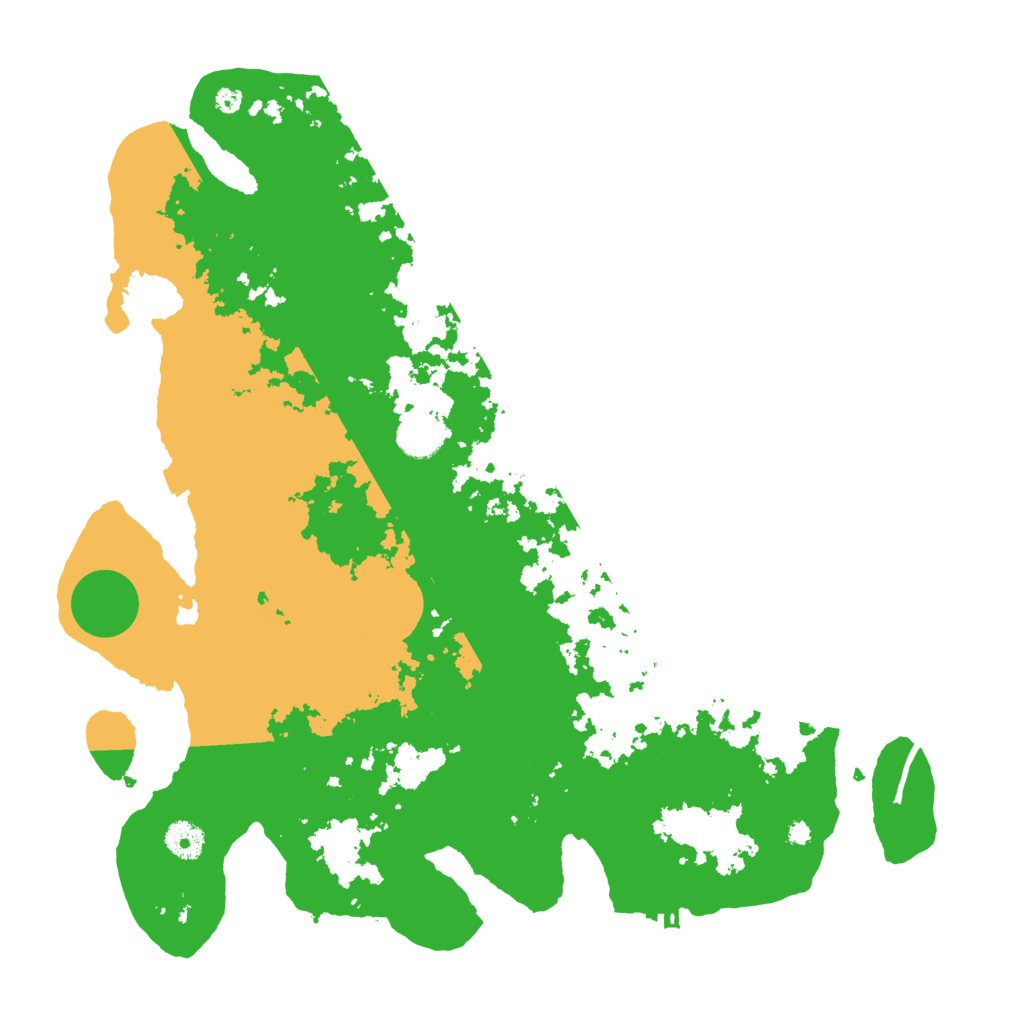 Biome Rust Map: Procedural Map, Size: 4000, Seed: 1422167562