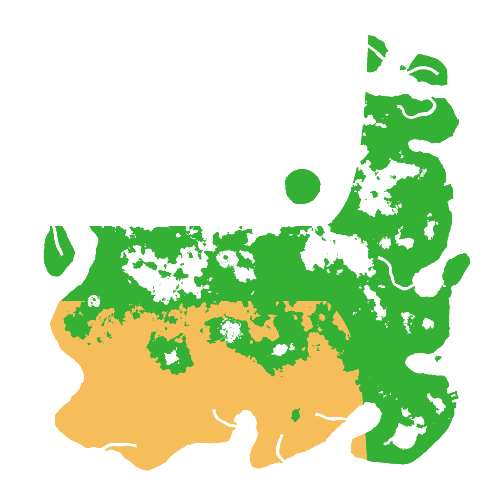 Biome Rust Map: Procedural Map, Size: 4000, Seed: 1584816793