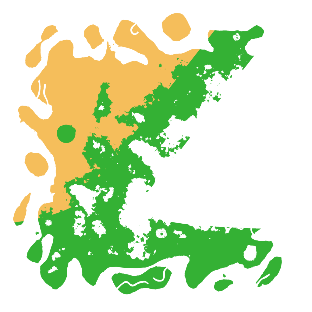 Biome Rust Map: Procedural Map, Size: 4500, Seed: 932433379