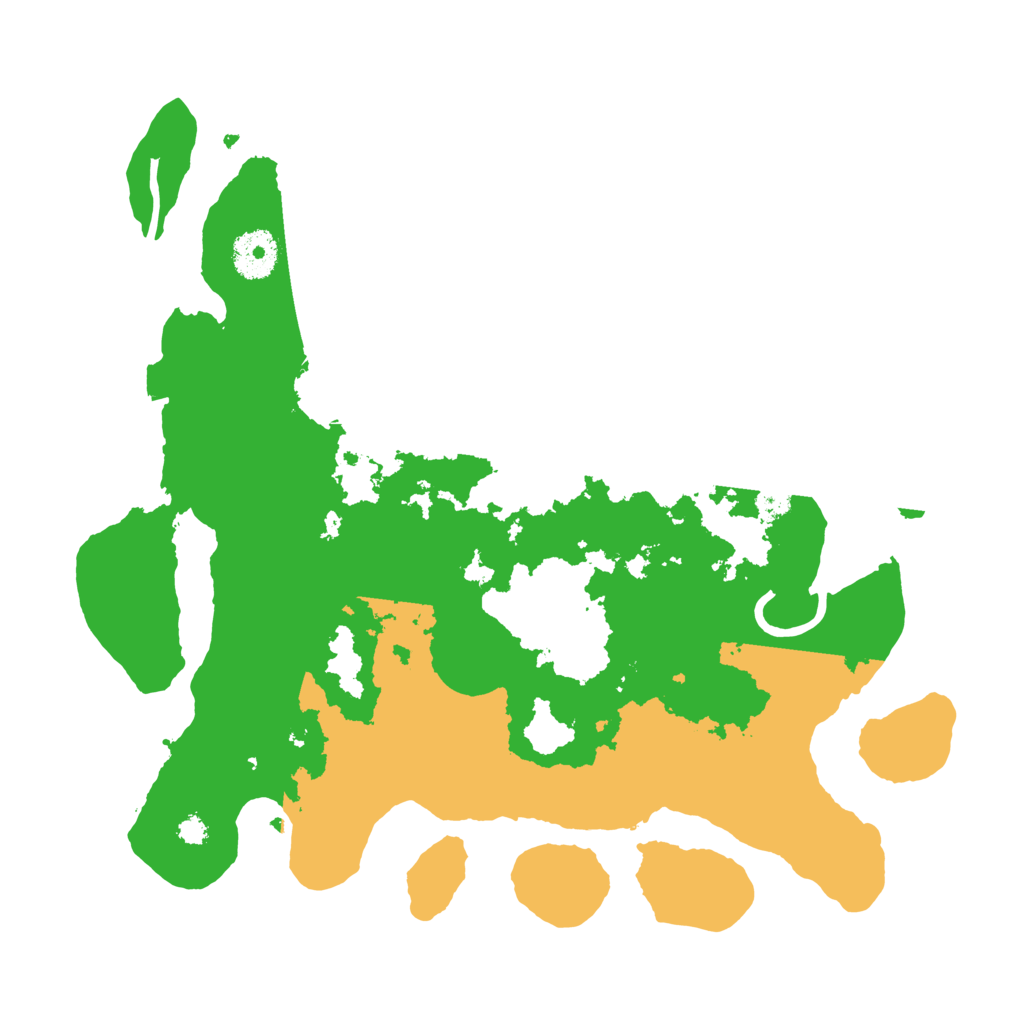 Biome Rust Map: Procedural Map, Size: 3300, Seed: 1359988622