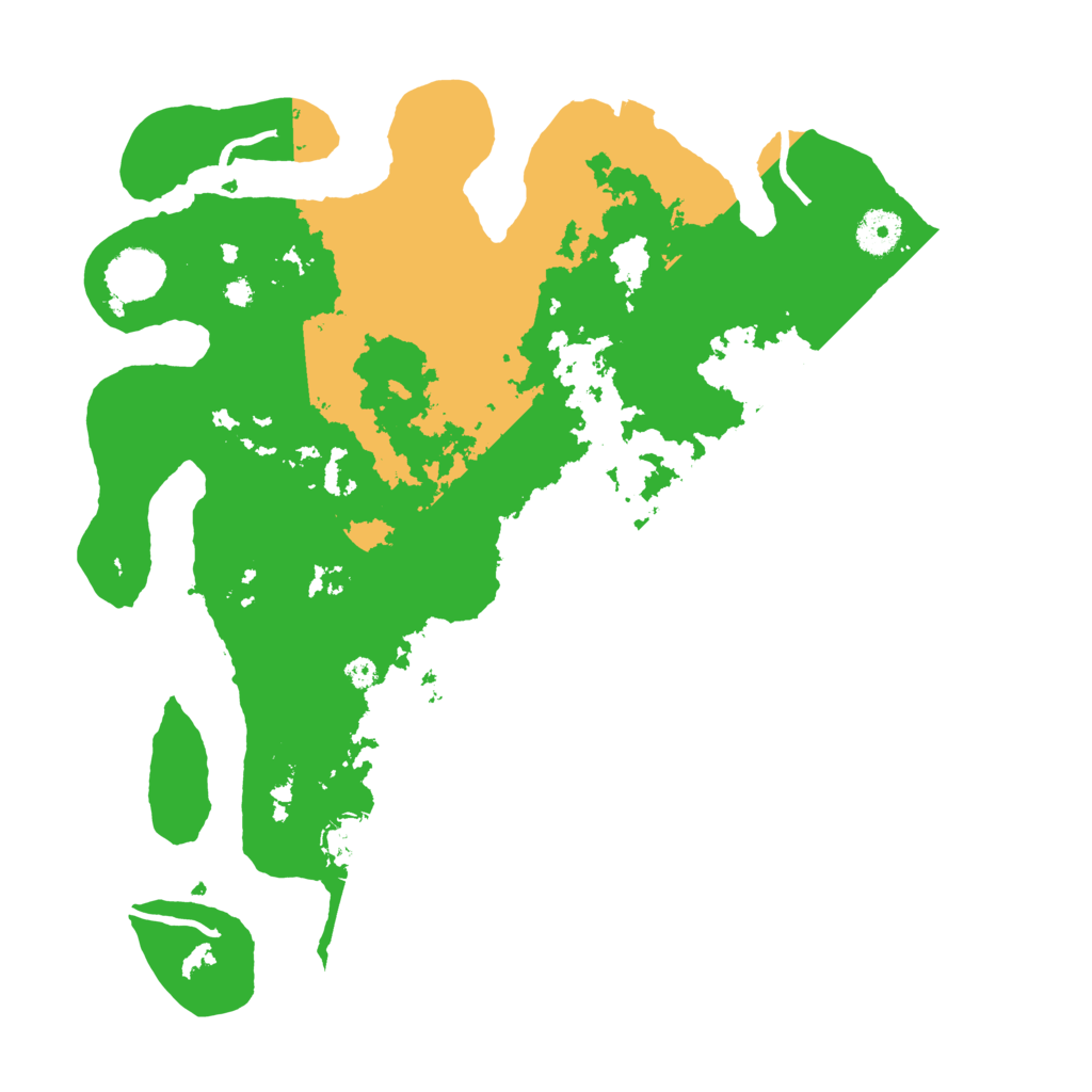 Biome Rust Map: Procedural Map, Size: 3700, Seed: 1176808572