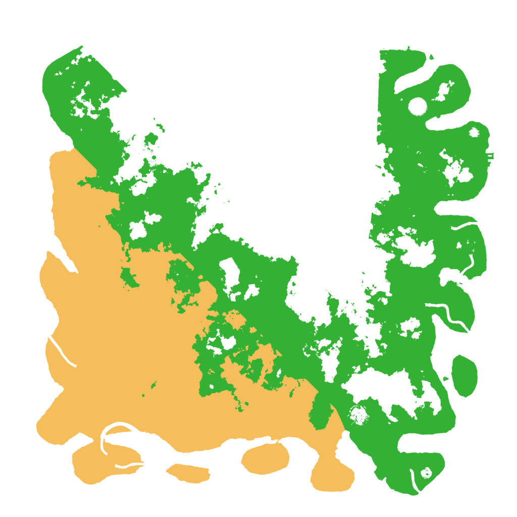 Biome Rust Map: Procedural Map, Size: 5000, Seed: 1266362826