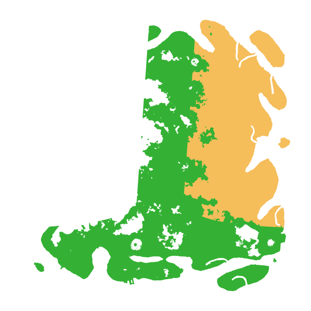 Biome Rust Map: Procedural Map, Size: 4100, Seed: 878108103