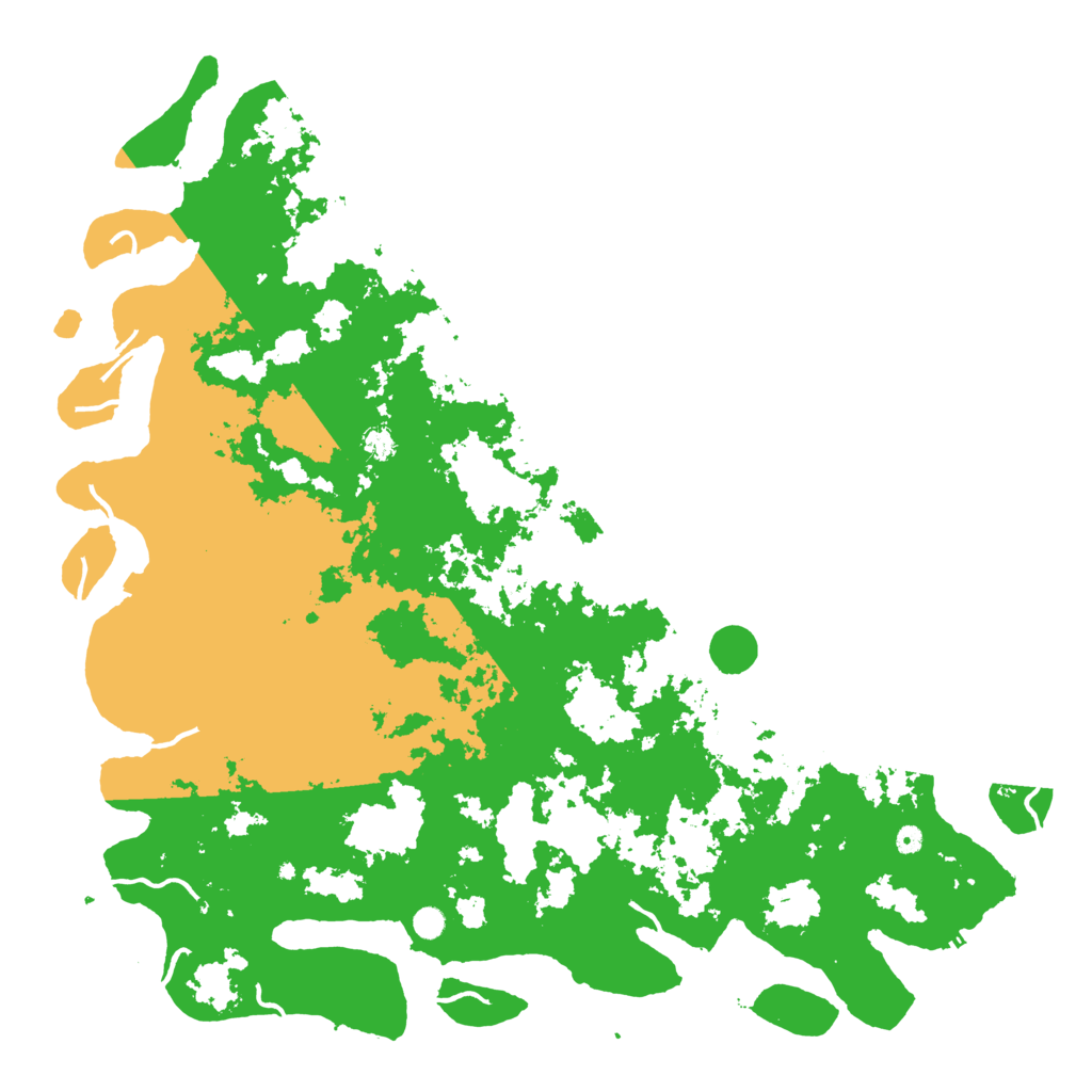 Biome Rust Map: Procedural Map, Size: 6000, Seed: 1704246077