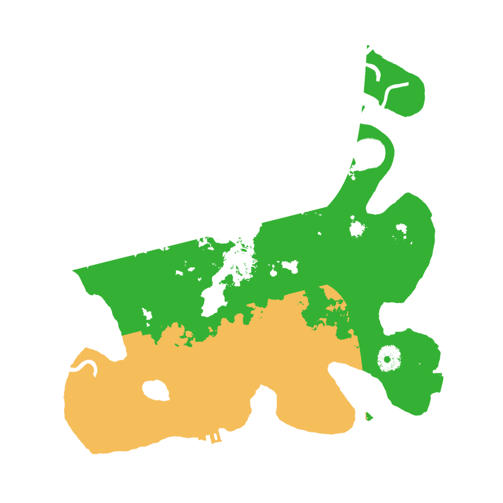 Biome Rust Map: Procedural Map, Size: 3000, Seed: 12323412