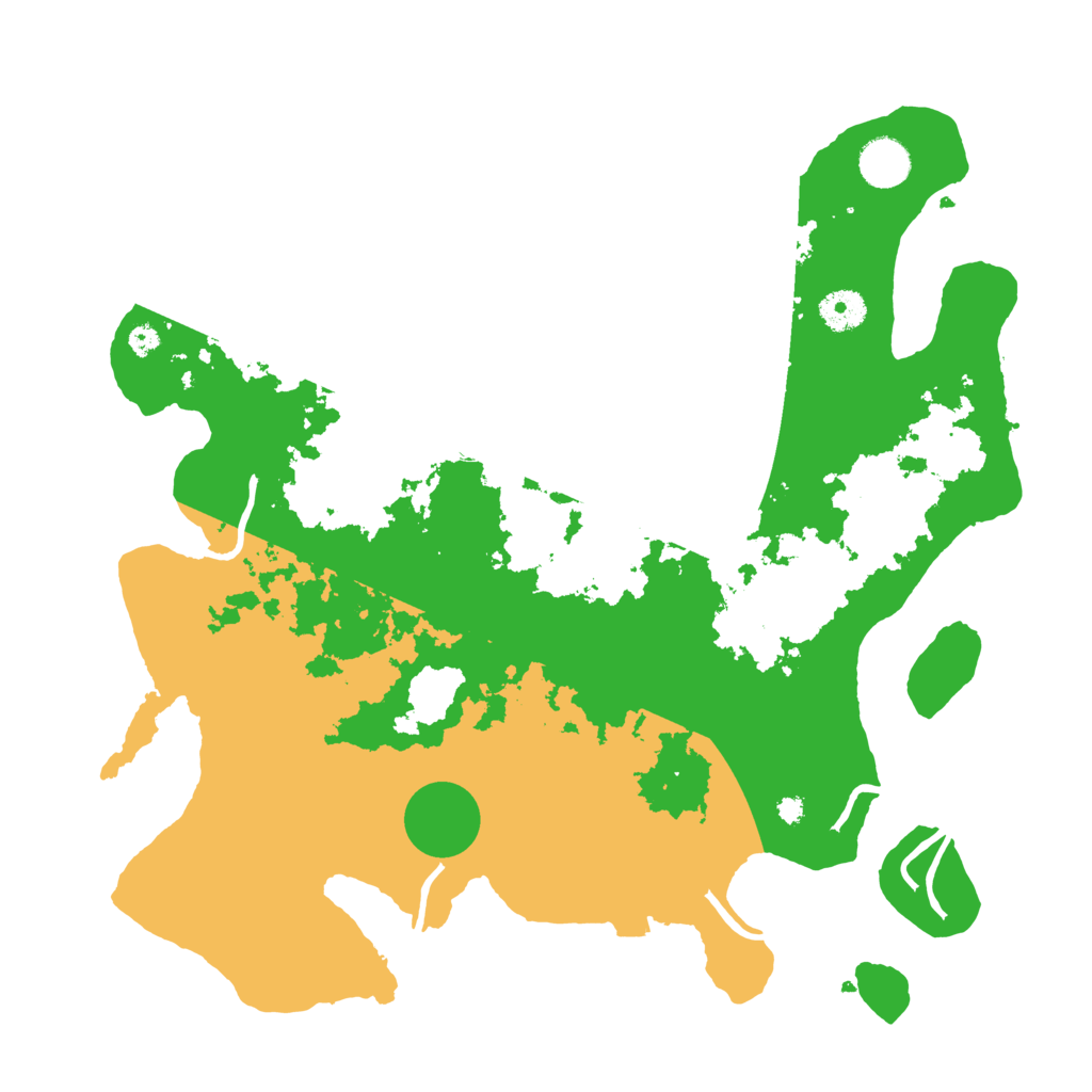 Biome Rust Map: Procedural Map, Size: 3800, Seed: 1476296814