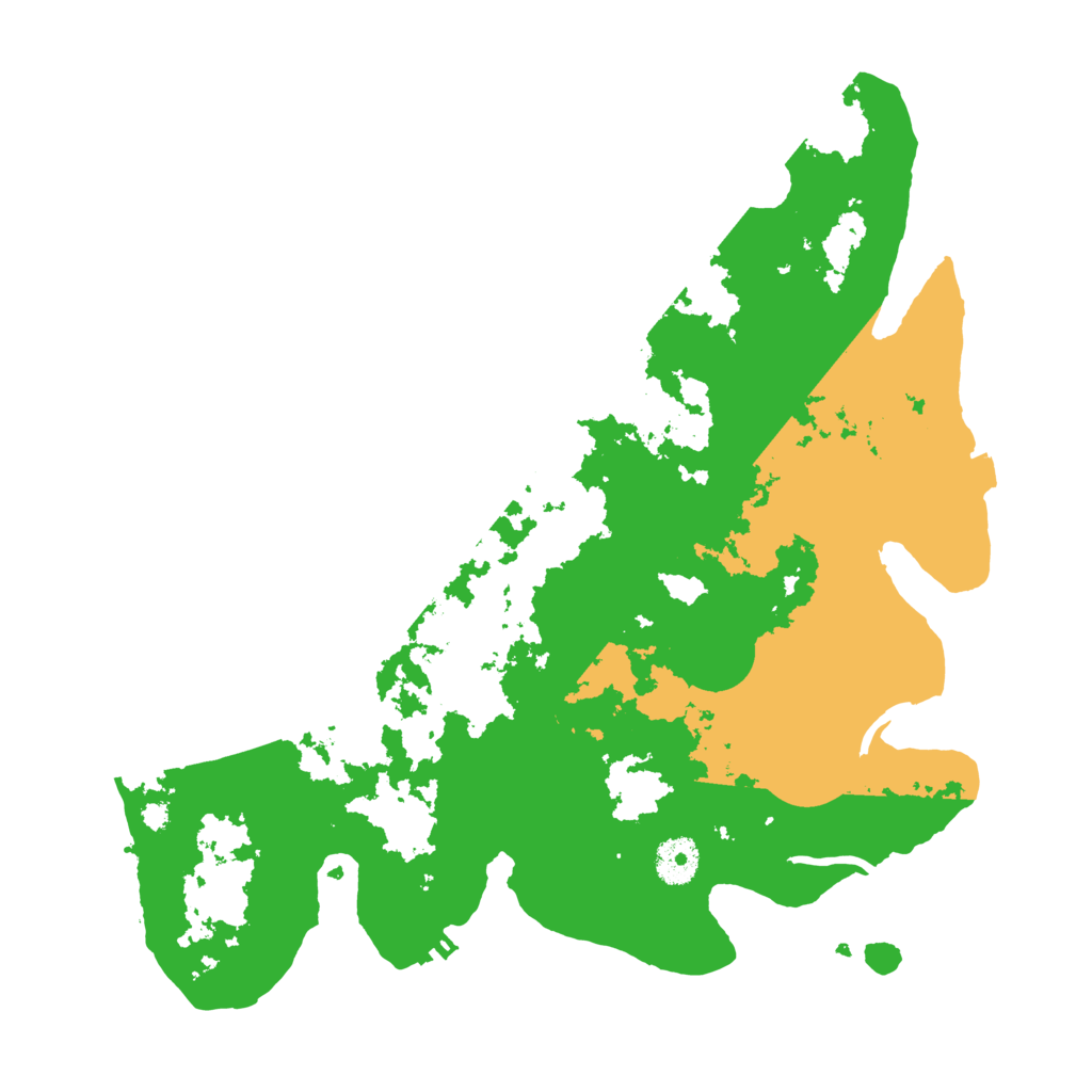 Biome Rust Map: Procedural Map, Size: 3600, Seed: 22523