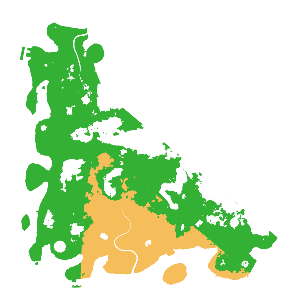 Biome Rust Map: Procedural Map, Size: 4500, Seed: 222777222
