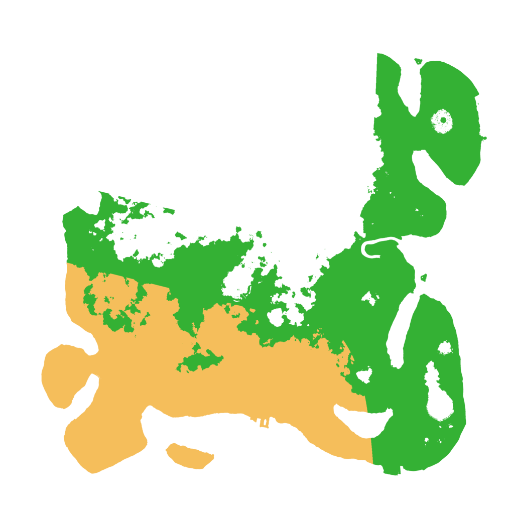 Biome Rust Map: Procedural Map, Size: 3500, Seed: 1592327962