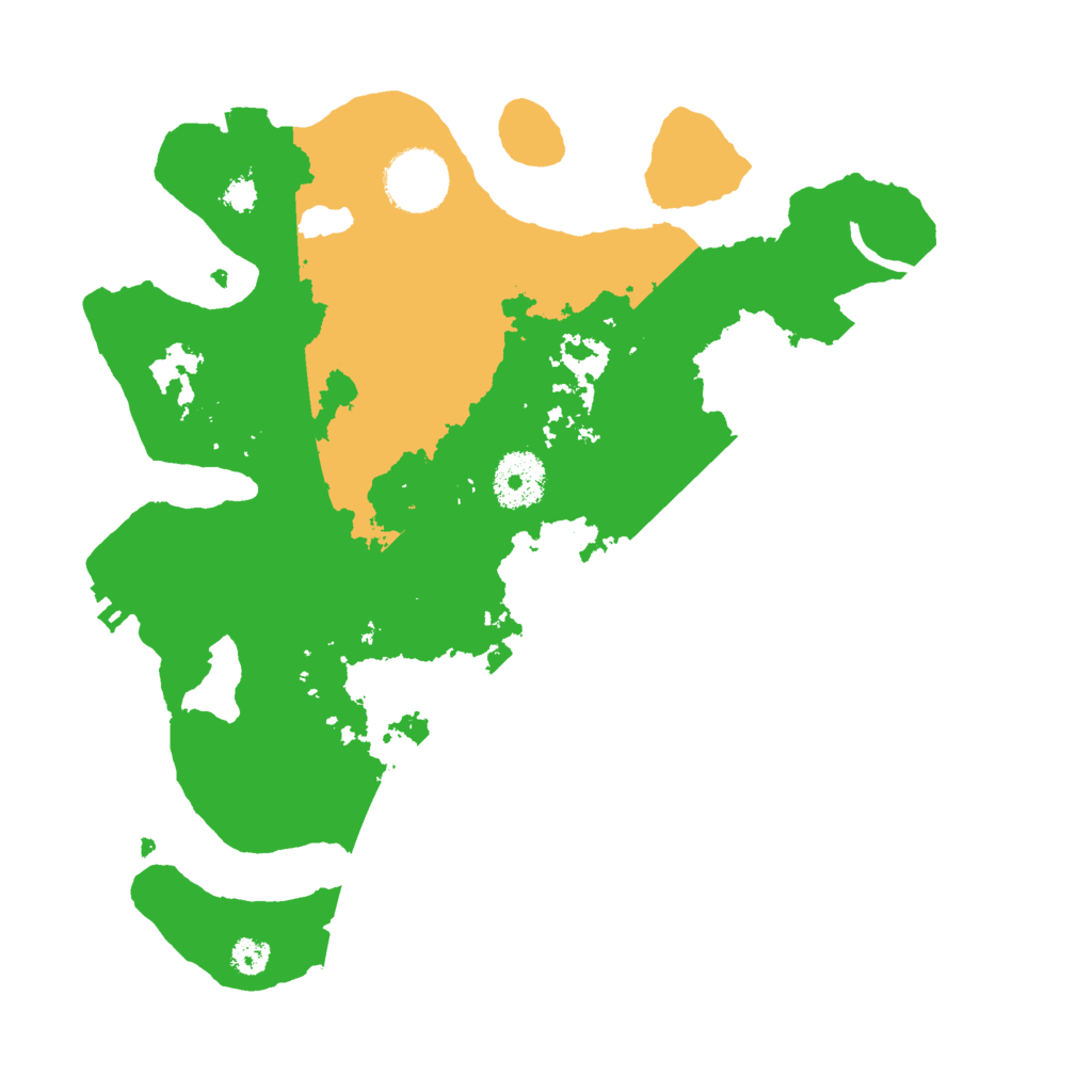 Biome Rust Map: Procedural Map, Size: 3000, Seed: 17255