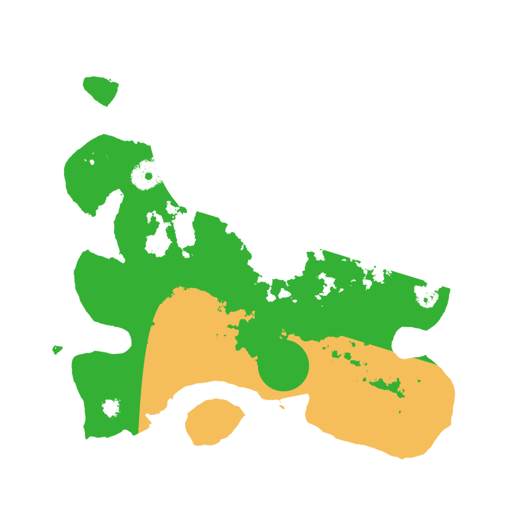 Biome Rust Map: Procedural Map, Size: 2650, Seed: 13825