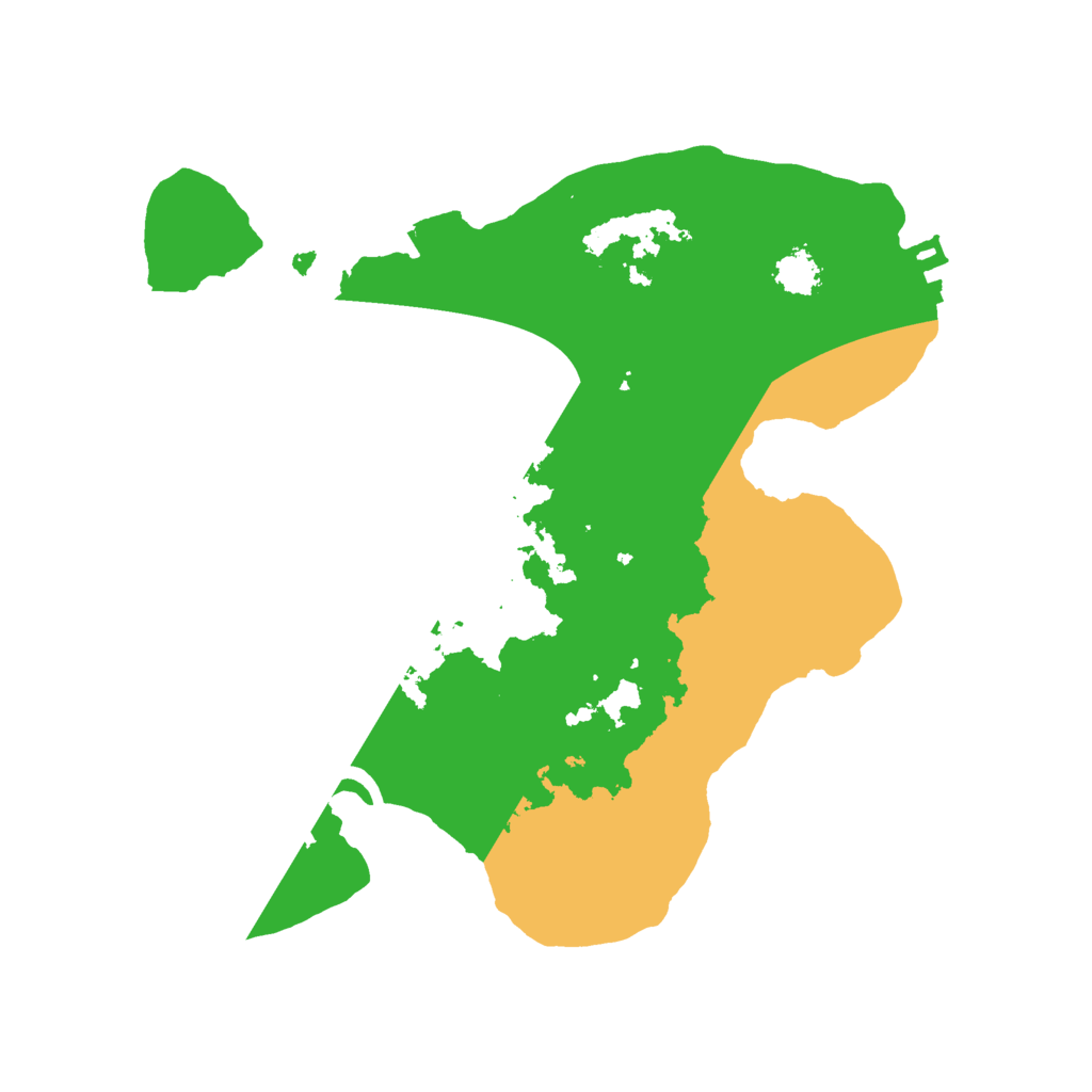 Biome Rust Map: Procedural Map, Size: 2250, Seed: 191007917