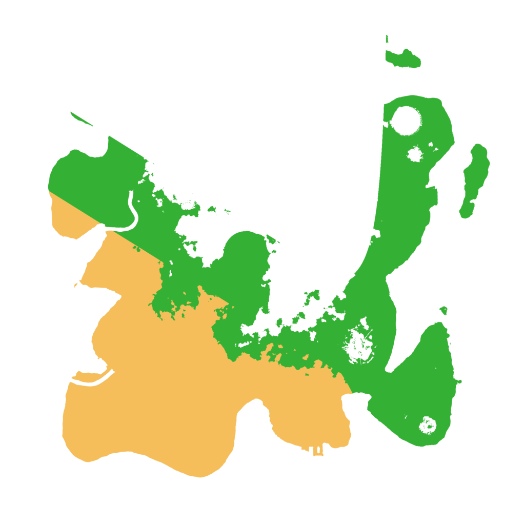Biome Rust Map: Procedural Map, Size: 3200, Seed: 1807123003