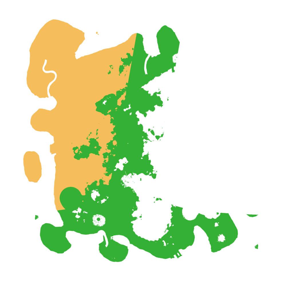 Biome Rust Map: Procedural Map, Size: 3500, Seed: 2061938770