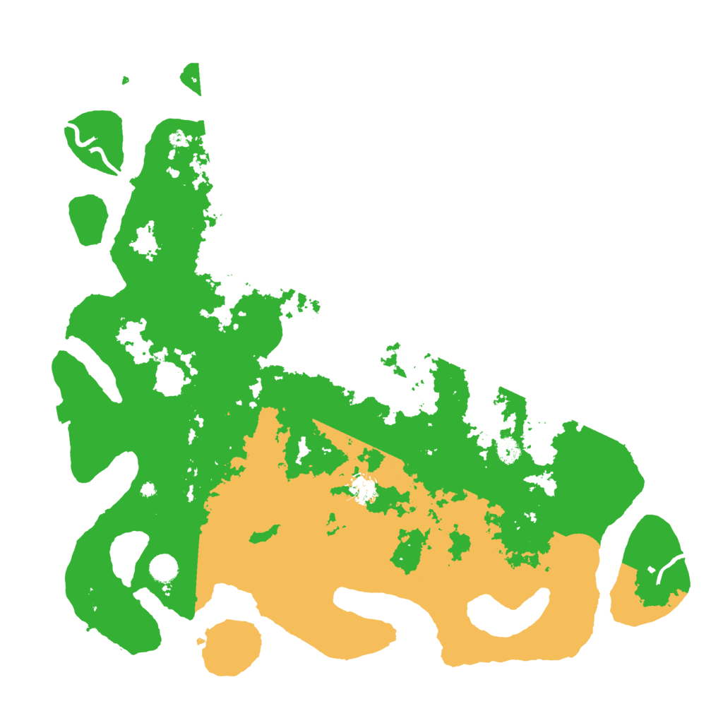 Biome Rust Map: Procedural Map, Size: 4500, Seed: 7000