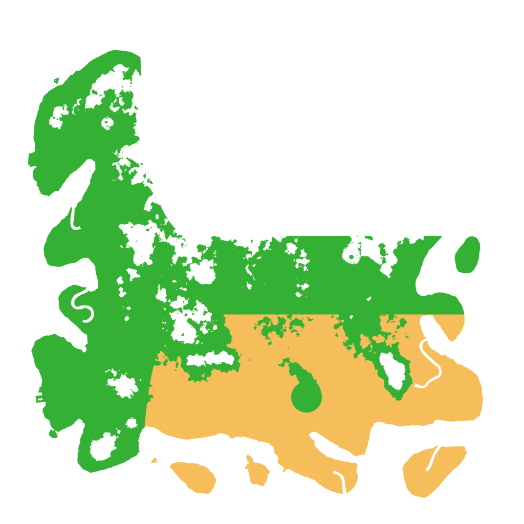 Biome Rust Map: Procedural Map, Size: 4500, Seed: 74633