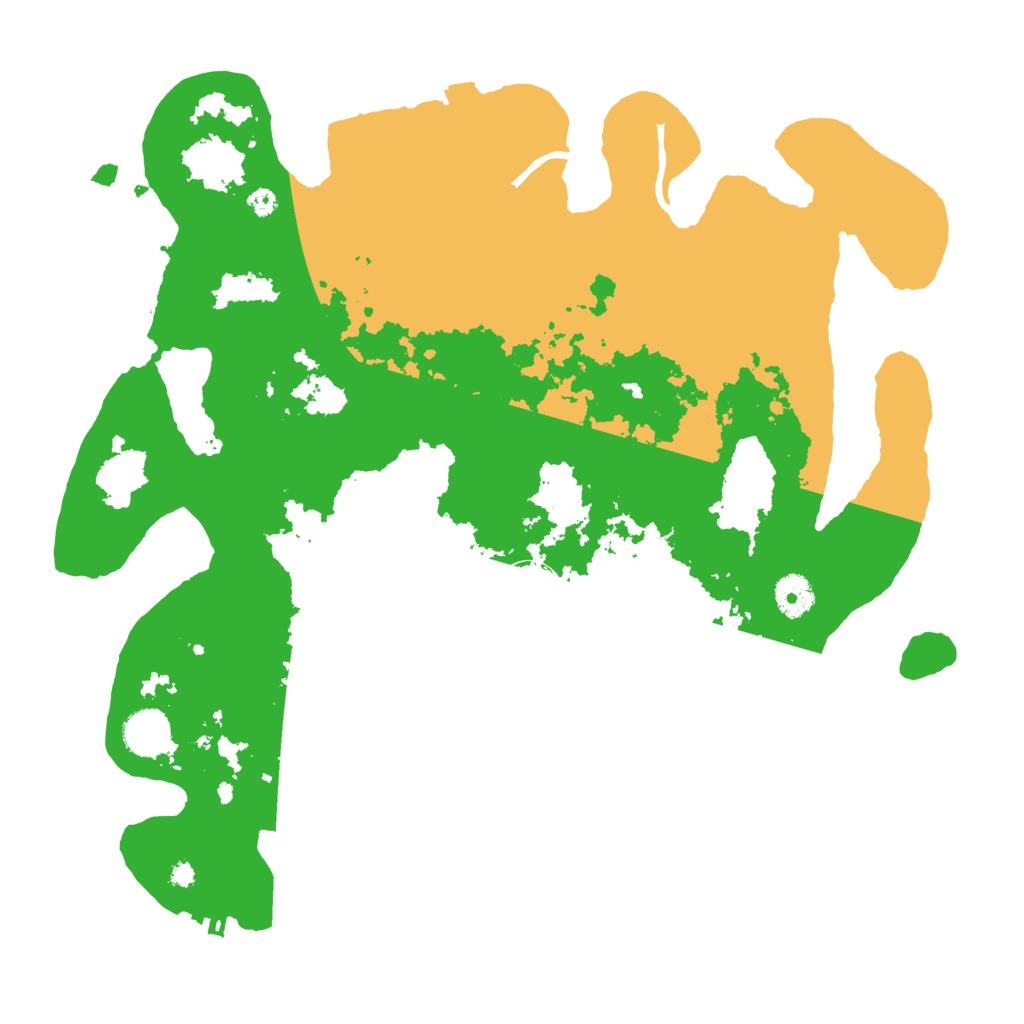 Biome Rust Map: Procedural Map, Size: 3800, Seed: 3451346
