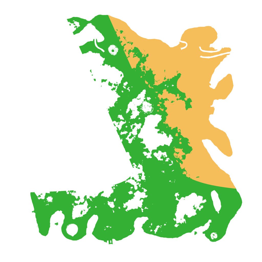 Biome Rust Map: Procedural Map, Size: 4000, Seed: 51020
