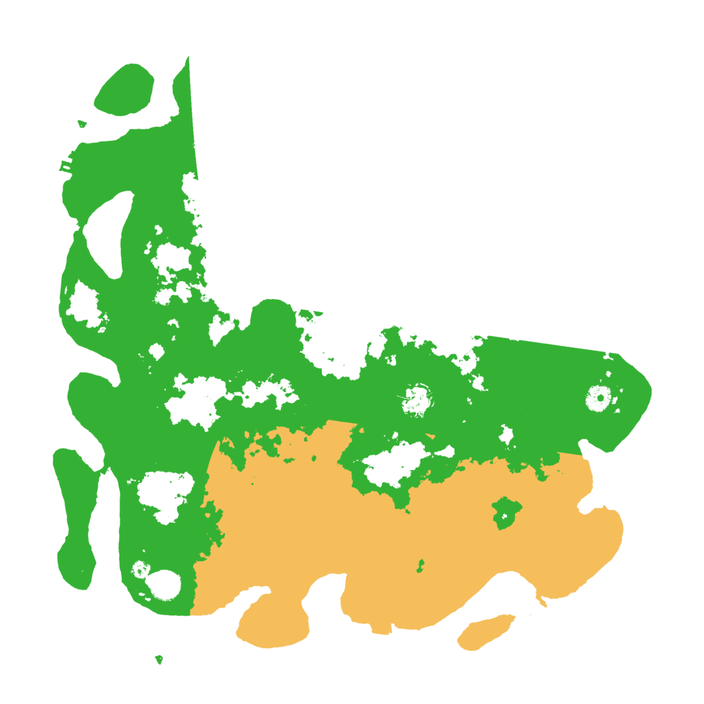 Biome Rust Map: Procedural Map, Size: 4096, Seed: 6574746