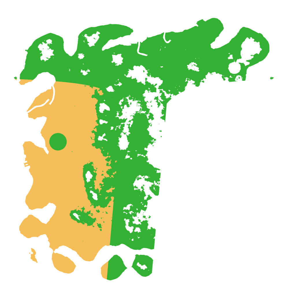 Biome Rust Map: Procedural Map, Size: 4500, Seed: 1976692302