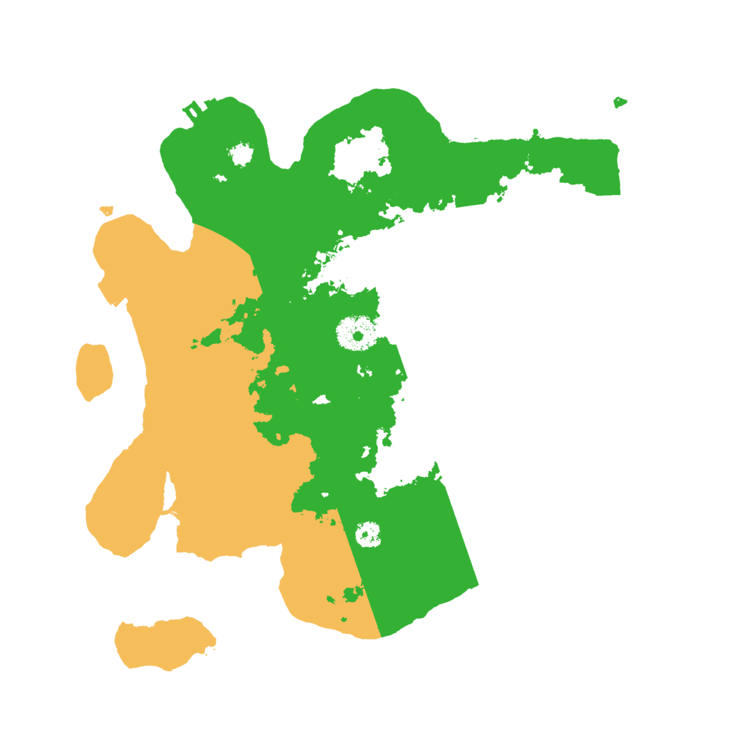 Biome Rust Map: Procedural Map, Size: 2900, Seed: 456774734