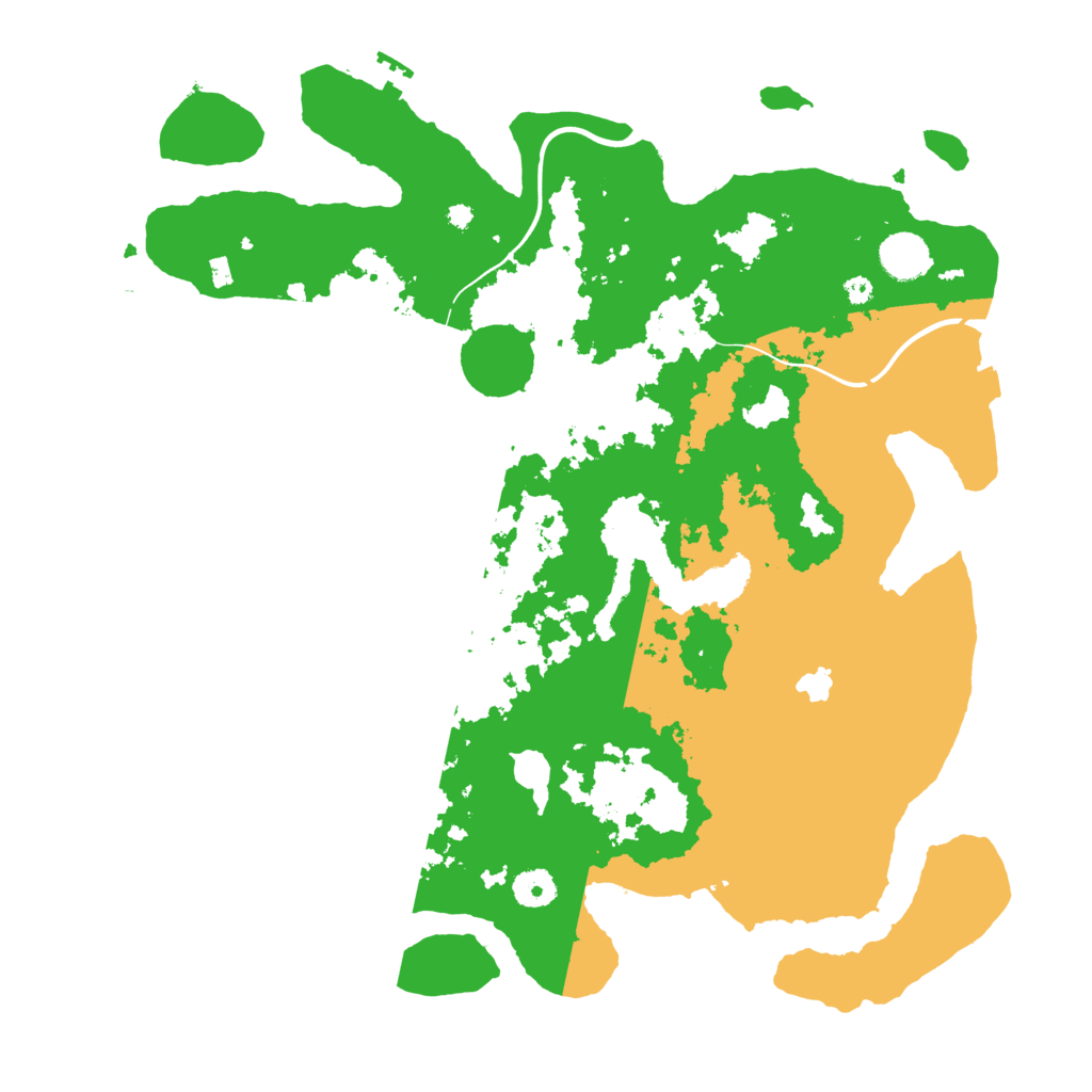 Biome Rust Map: Procedural Map, Size: 4000, Seed: 961047110