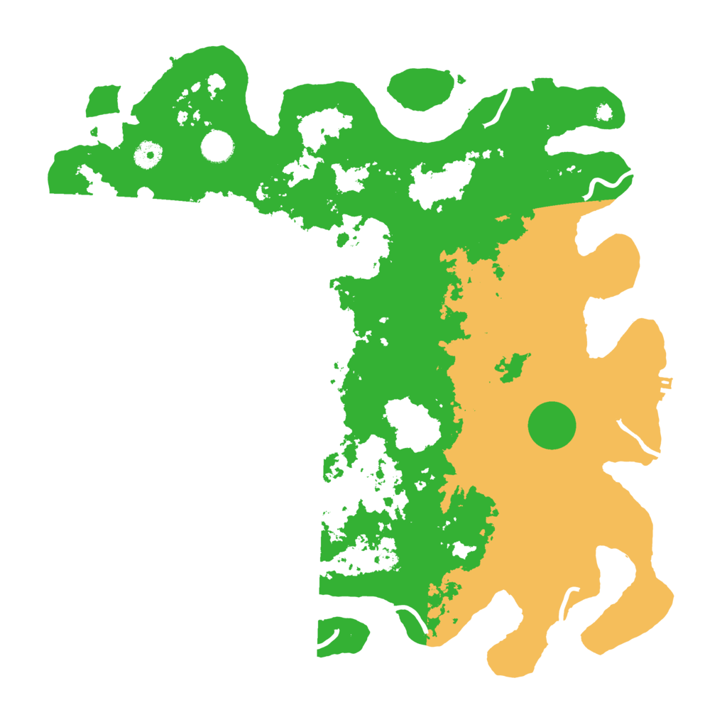 Biome Rust Map: Procedural Map, Size: 4000, Seed: 1095929788