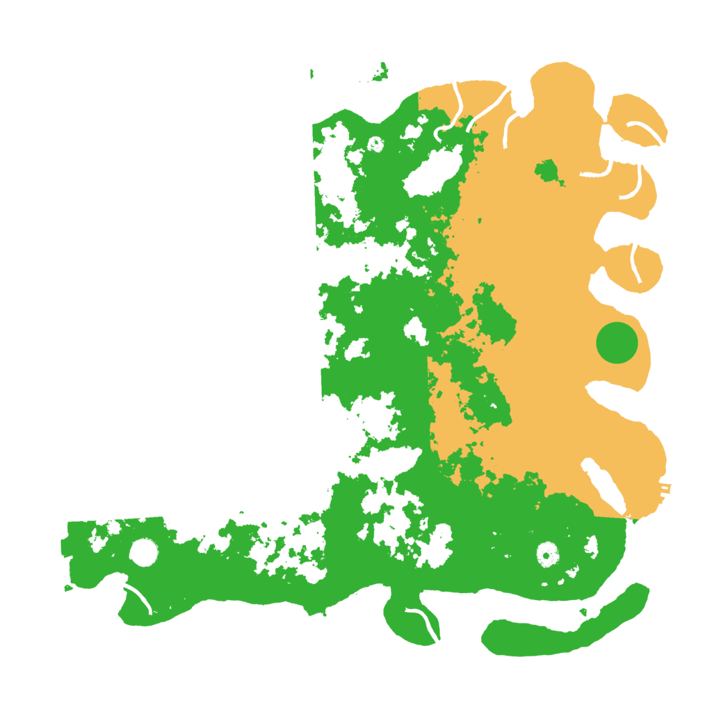 Biome Rust Map: Procedural Map, Size: 4500, Seed: 907652561