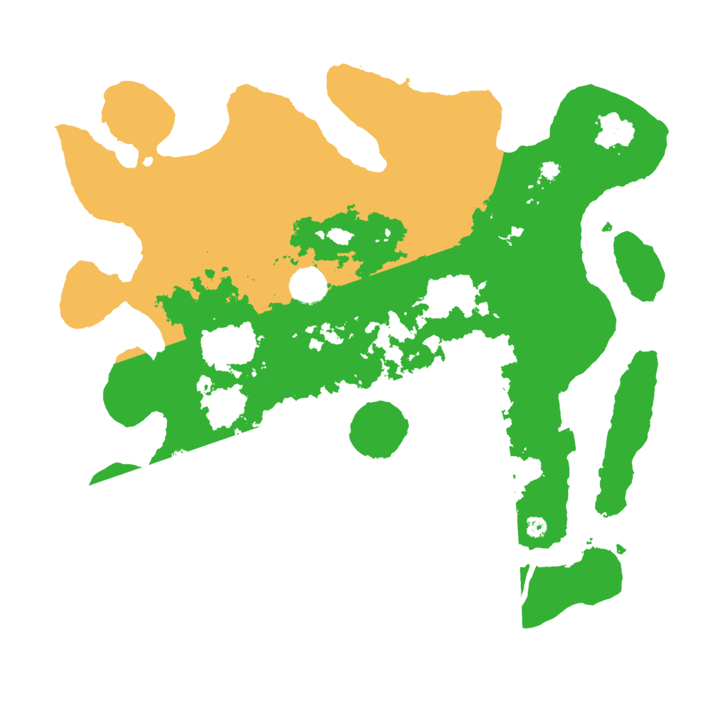 Biome Rust Map: Procedural Map, Size: 3500, Seed: 492726220