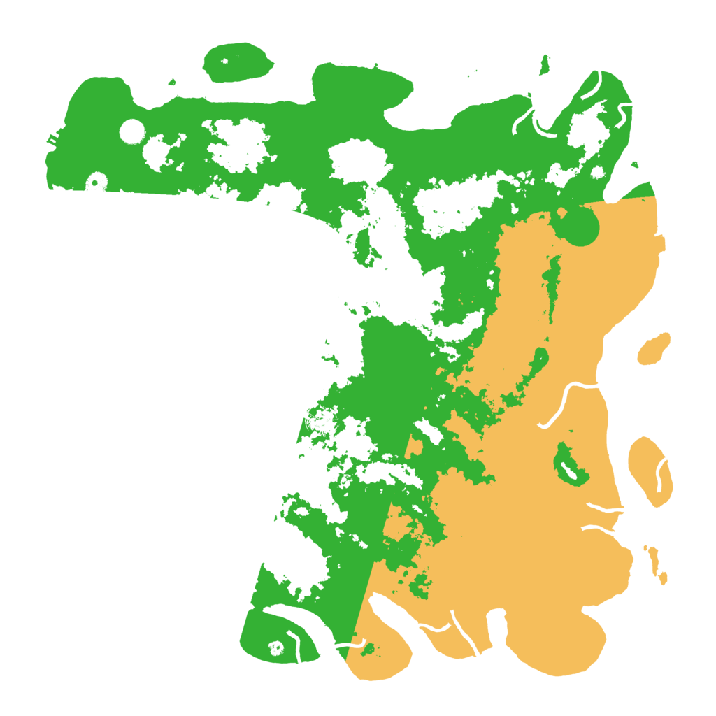Biome Rust Map: Procedural Map, Size: 5000, Seed: 20221111