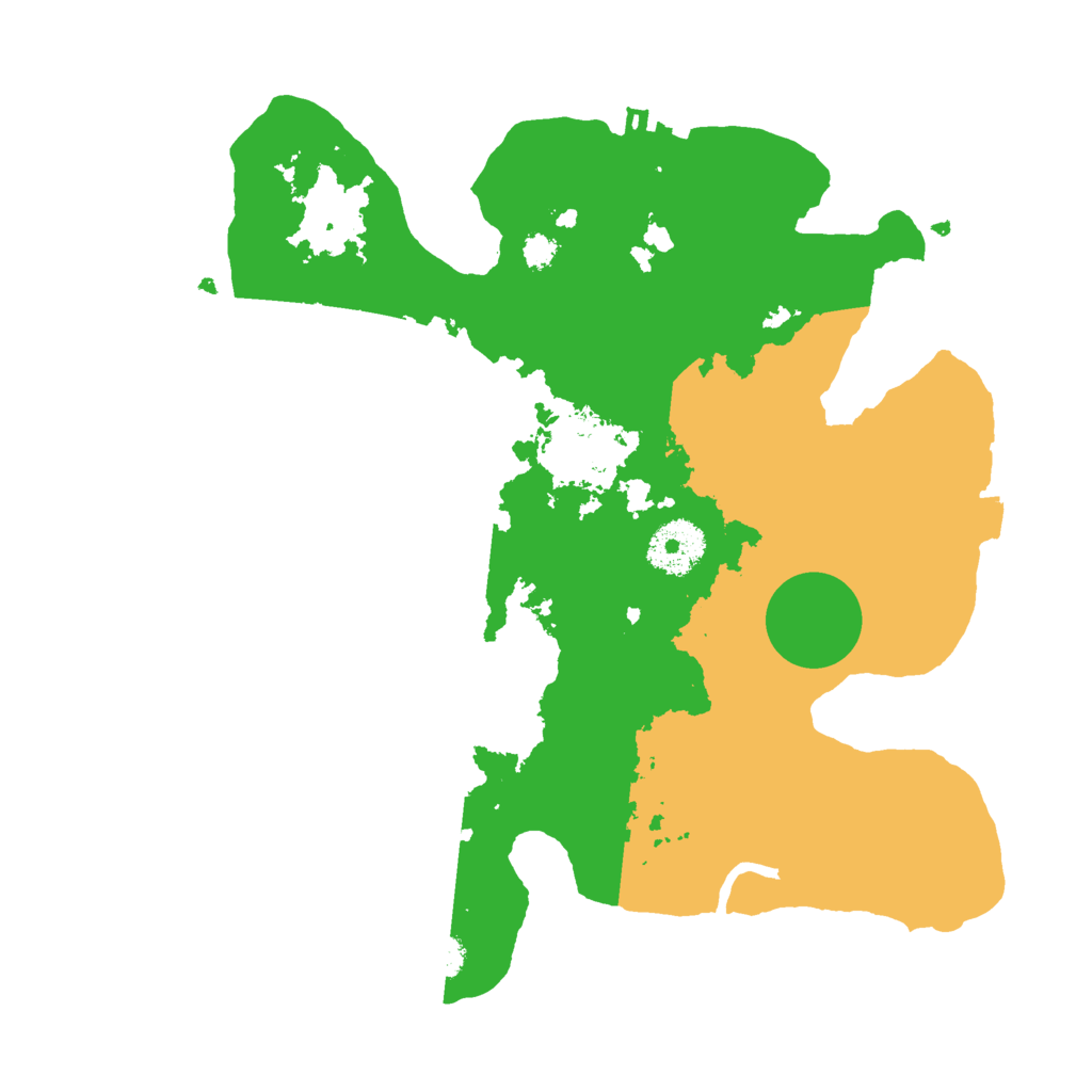 Biome Rust Map: Procedural Map, Size: 3000, Seed: 2109254393