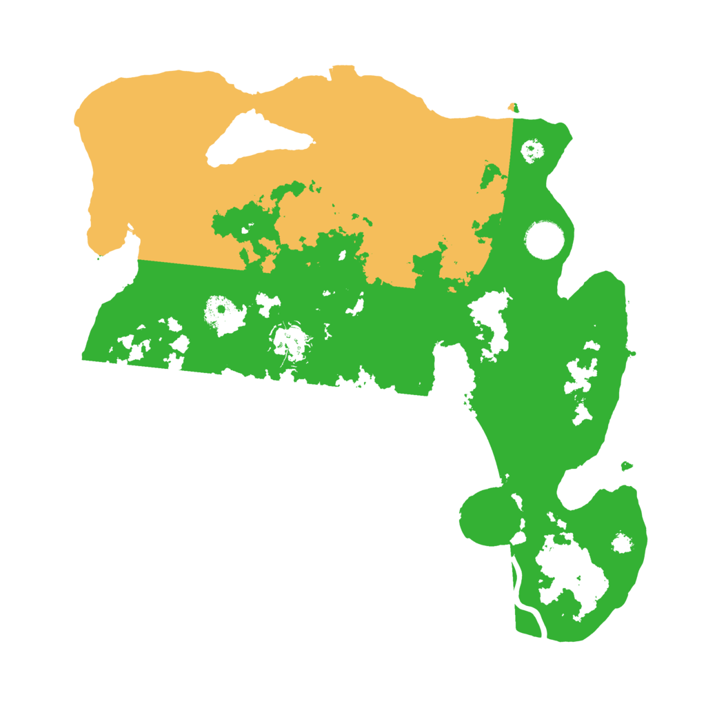 Biome Rust Map: Procedural Map, Size: 3250, Seed: 2124900309