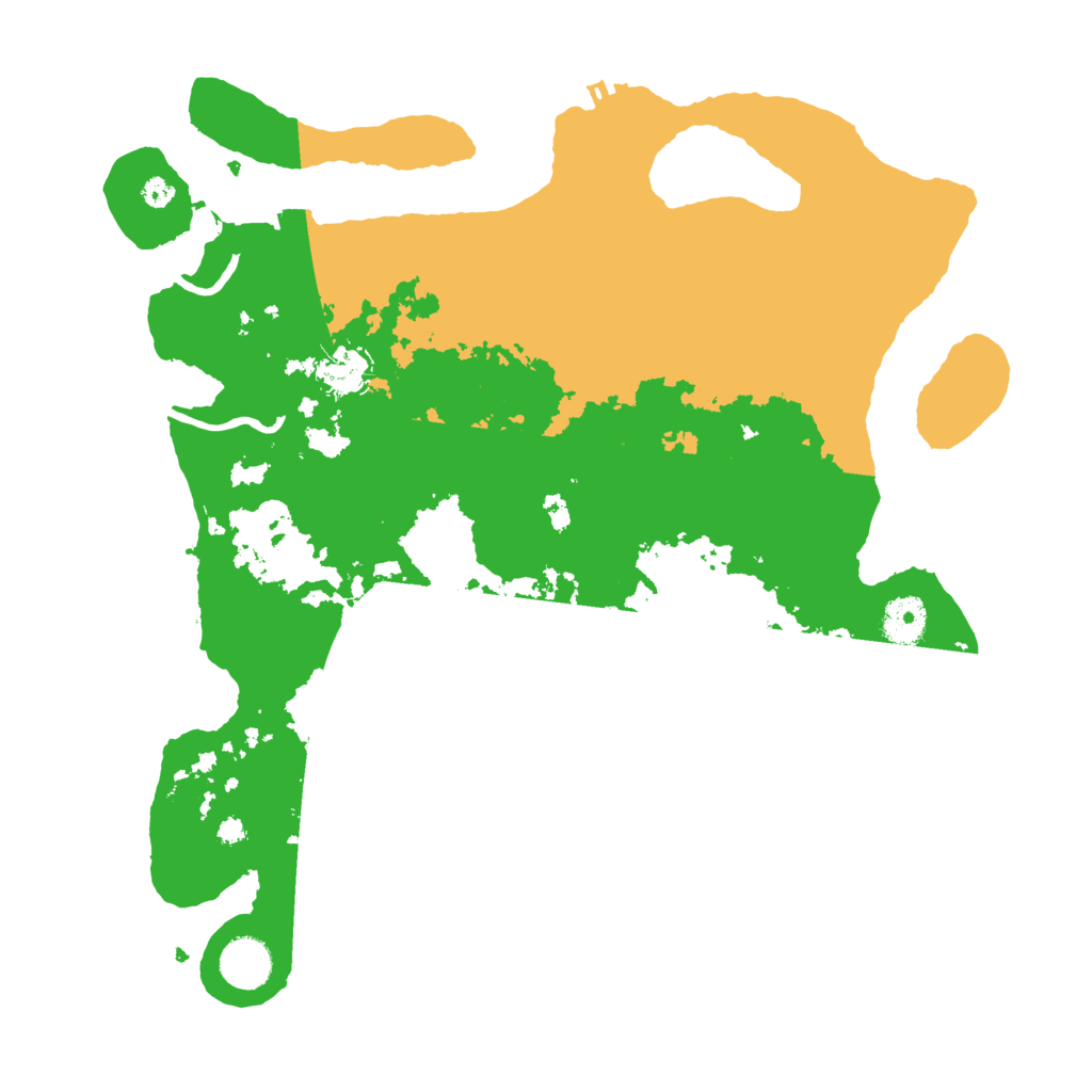 Biome Rust Map: Procedural Map, Size: 3700, Seed: 1171180597