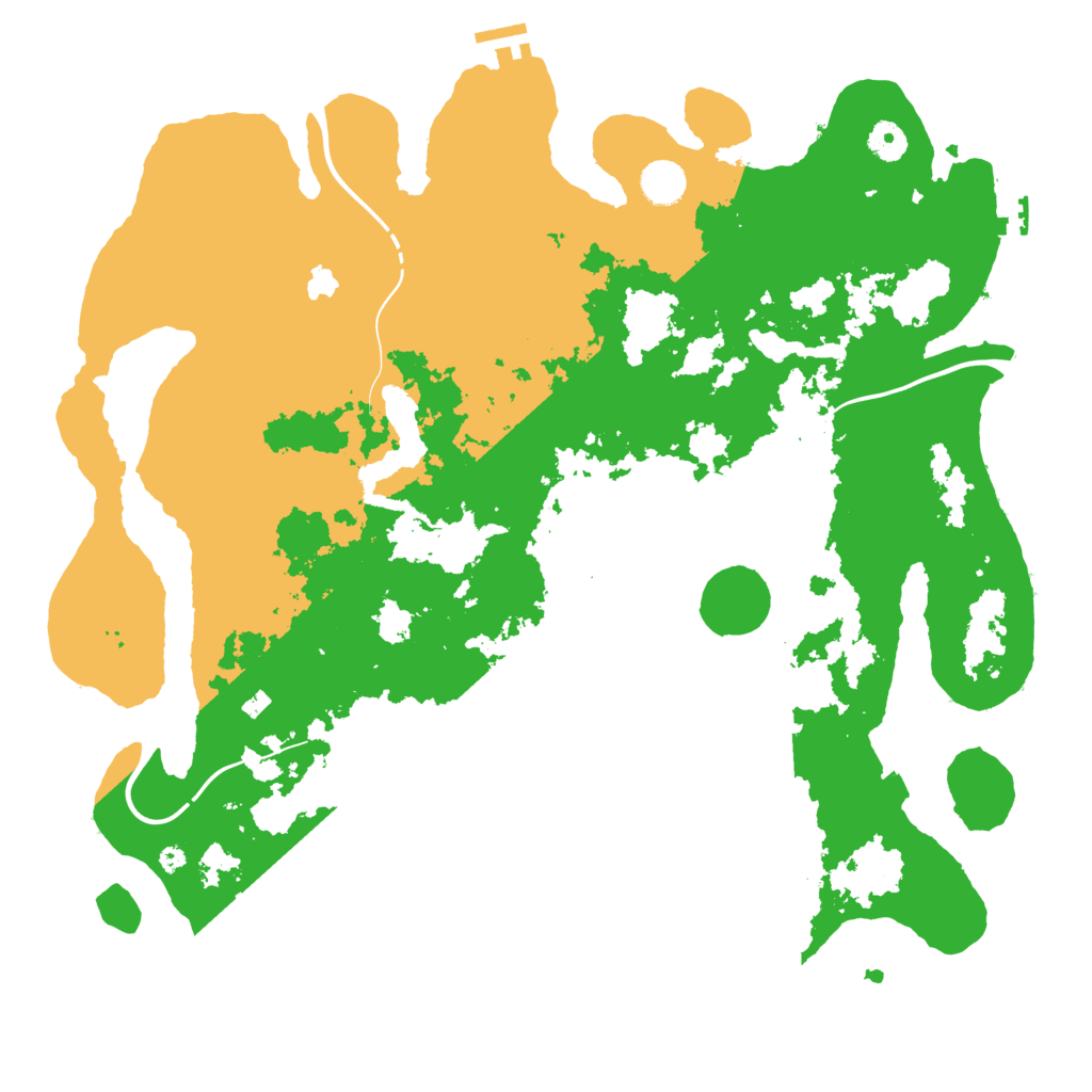 Biome Rust Map: Procedural Map, Size: 4250, Seed: 2016651295