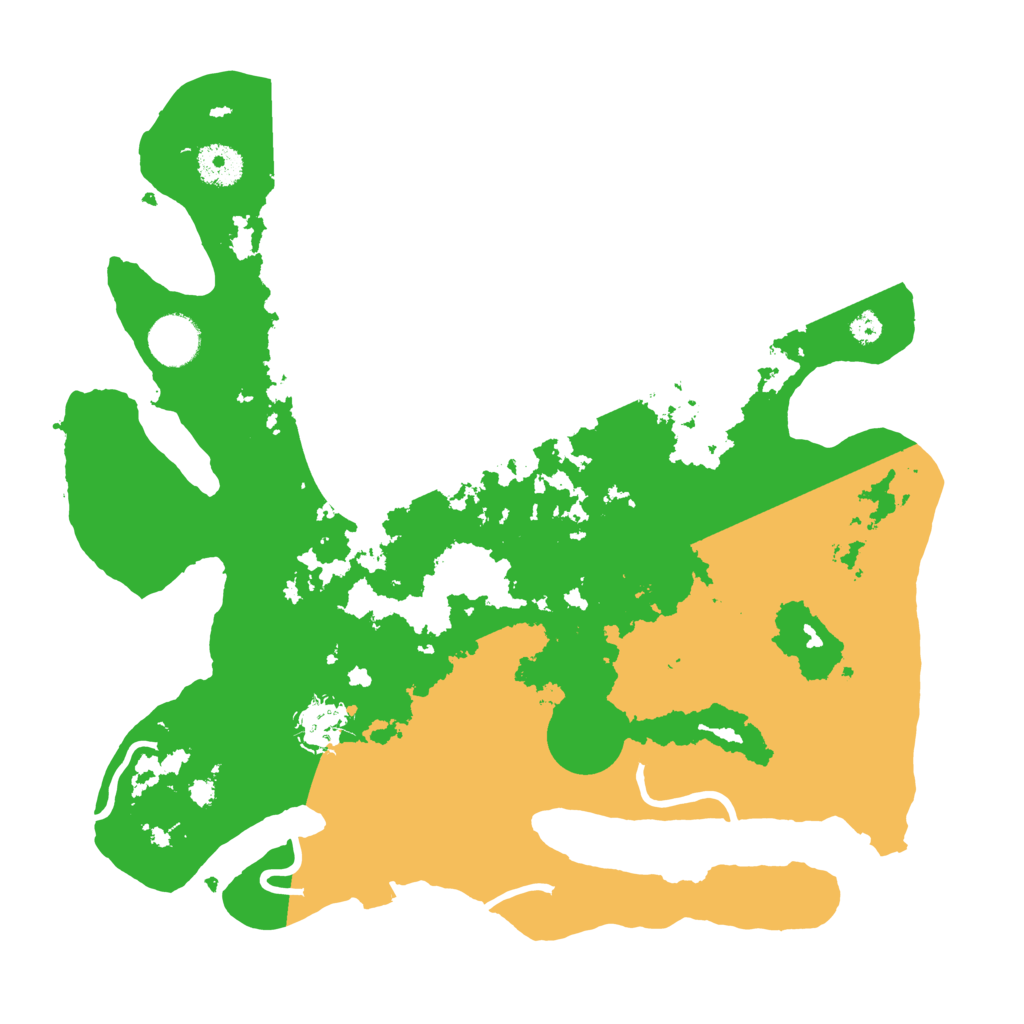 Biome Rust Map: Procedural Map, Size: 3500, Seed: 1384533676