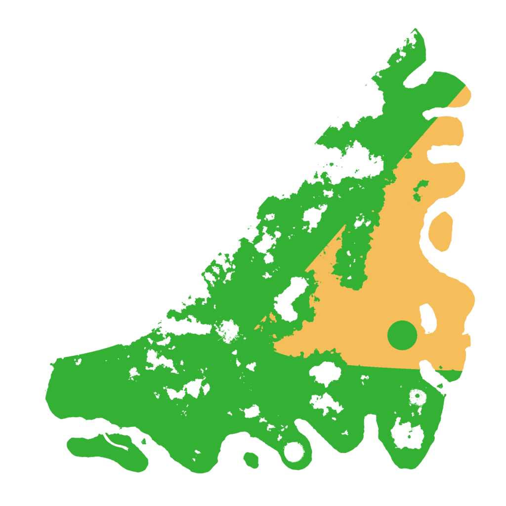 Biome Rust Map: Procedural Map, Size: 4500, Seed: 1220101