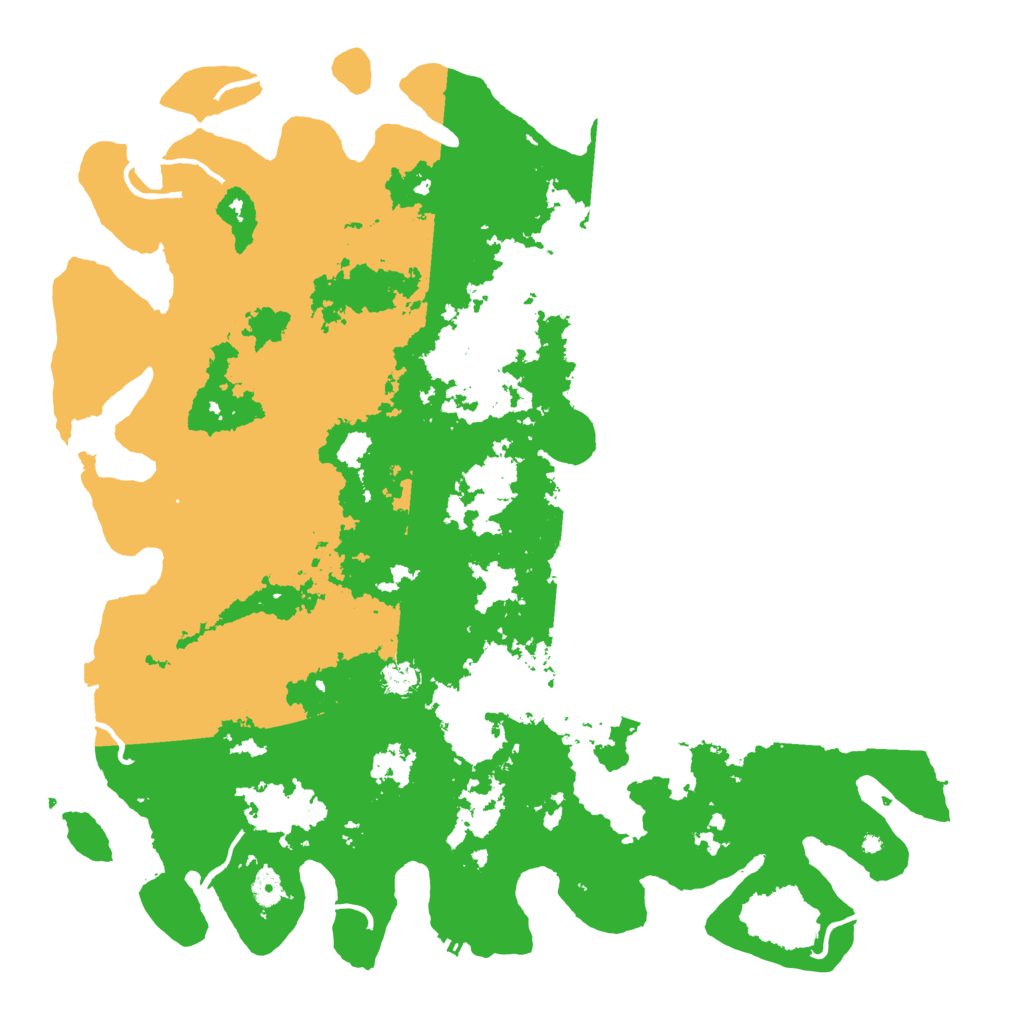 Biome Rust Map: Procedural Map, Size: 5000, Seed: 93234567