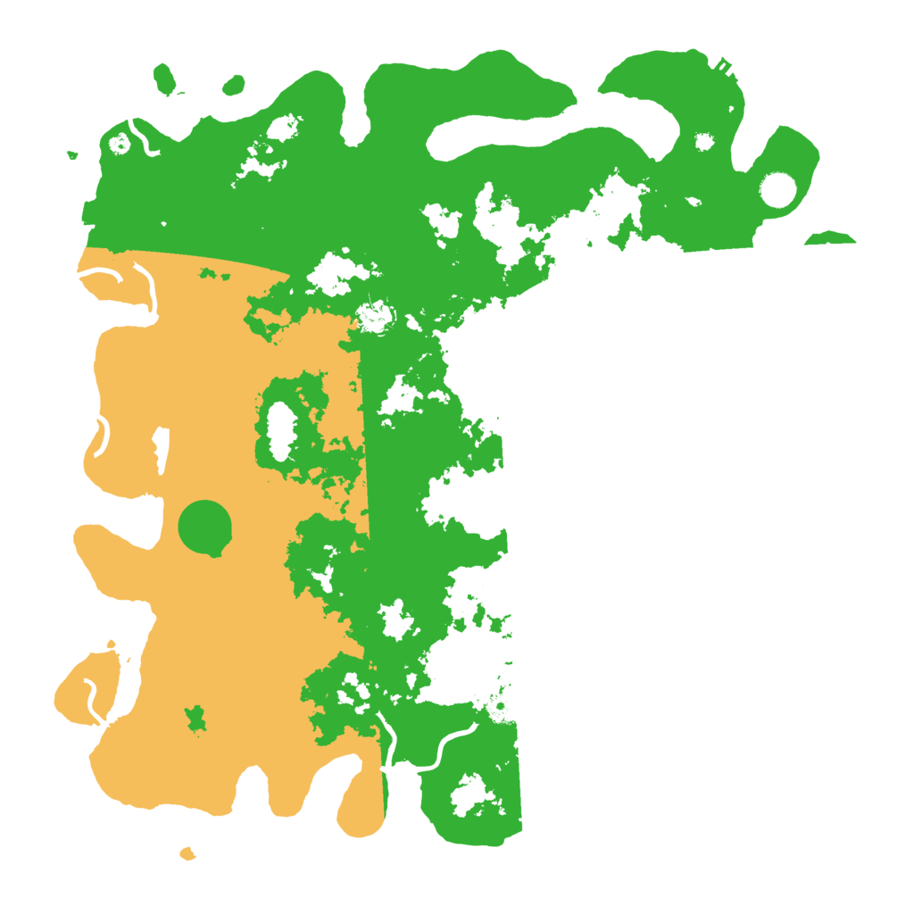 Biome Rust Map: Procedural Map, Size: 4500, Seed: 1811196535