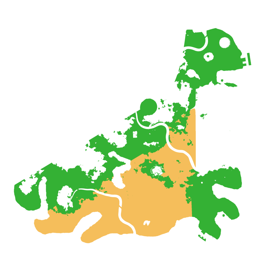 Biome Rust Map: Procedural Map, Size: 4250, Seed: 1917221260