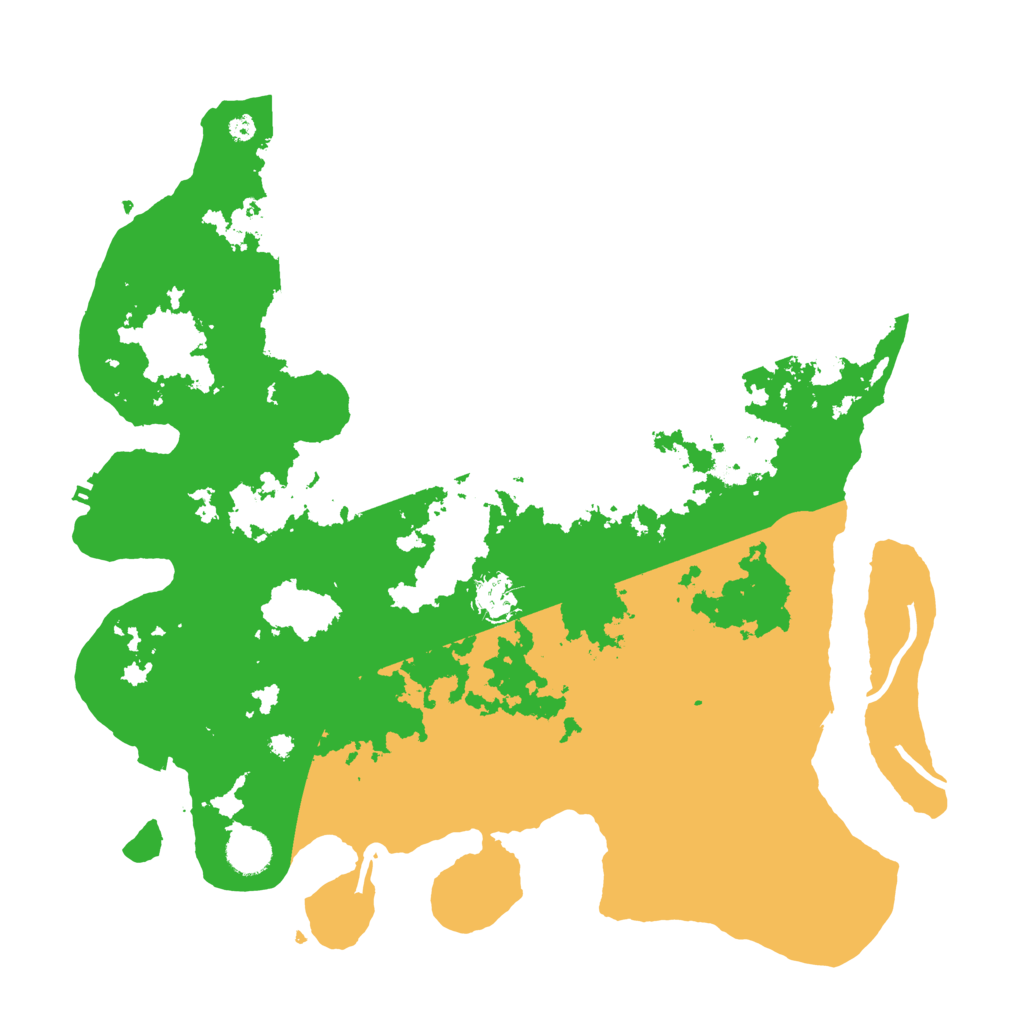 Biome Rust Map: Procedural Map, Size: 4000, Seed: 14748