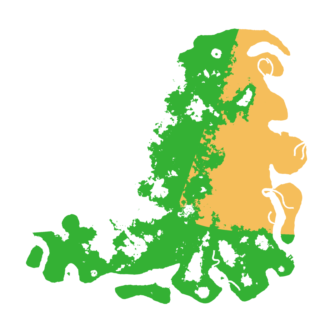 Biome Rust Map: Procedural Map, Size: 5000, Seed: 1501