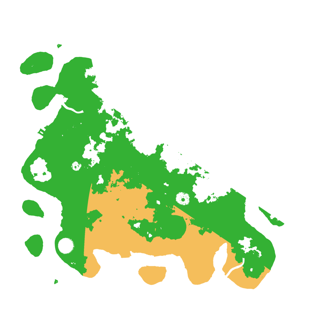 Biome Rust Map: Procedural Map, Size: 3500, Seed: 1833651072