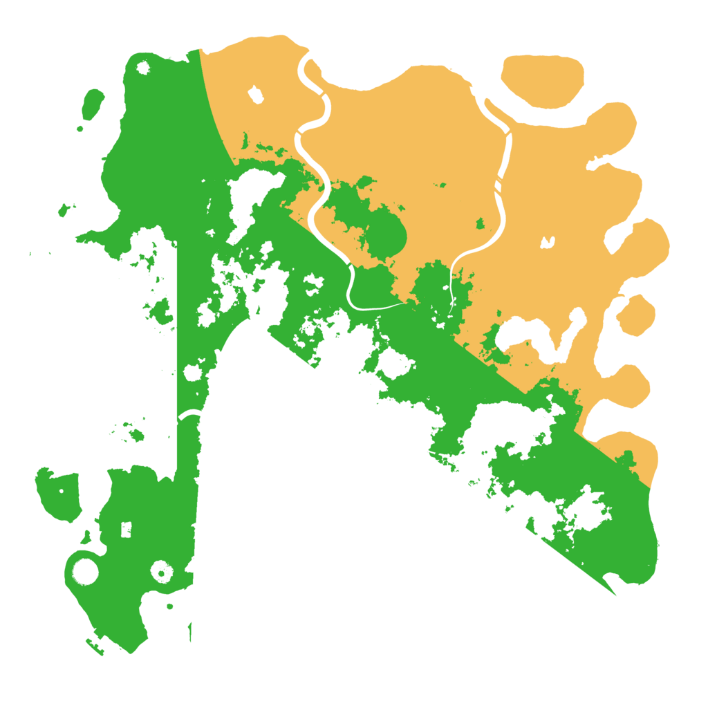 Biome Rust Map: Procedural Map, Size: 4800, Seed: 1026803793