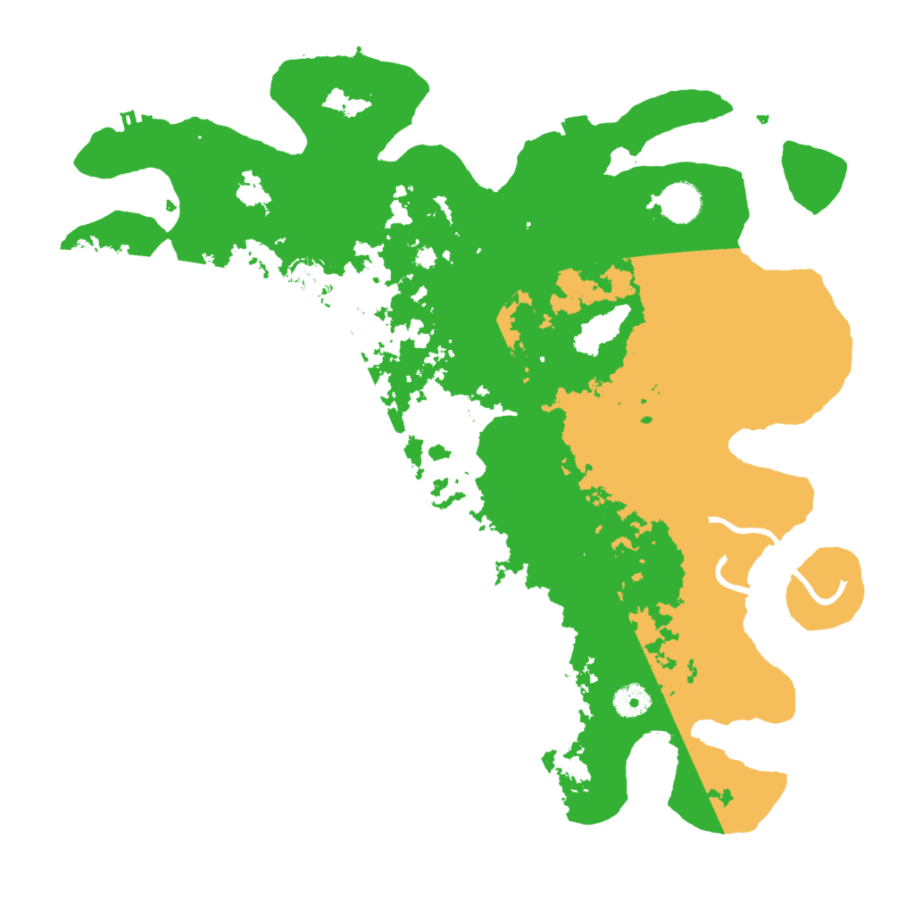 Biome Rust Map: Procedural Map, Size: 3950, Seed: 18742045