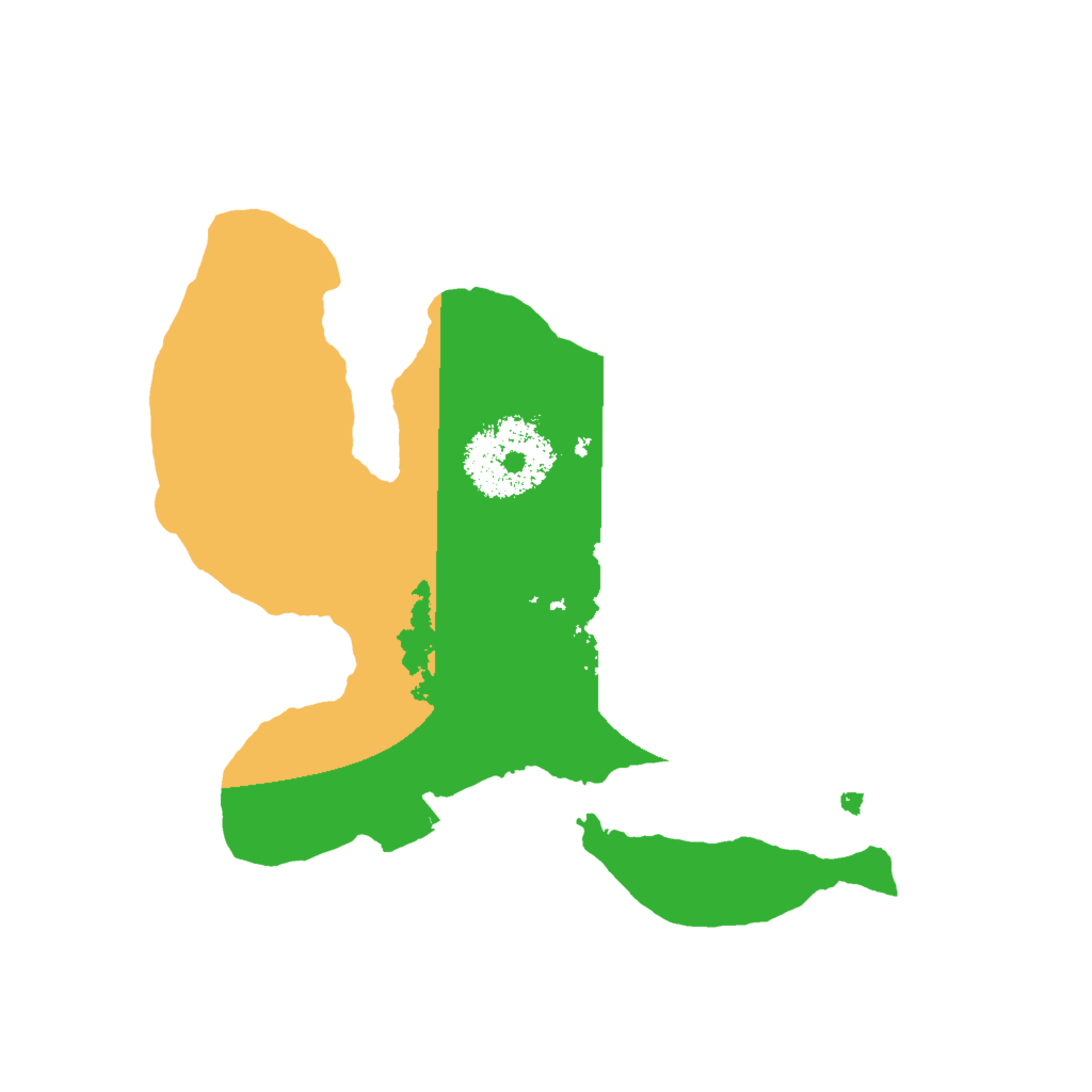 Biome Rust Map: Procedural Map, Size: 2000, Seed: 1170939800