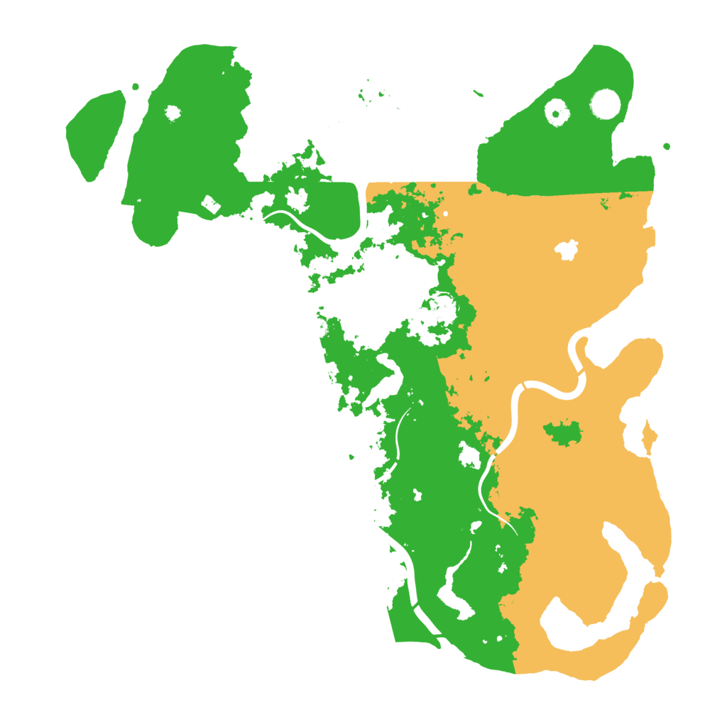 Biome Rust Map: Procedural Map, Size: 4250, Seed: 80025612