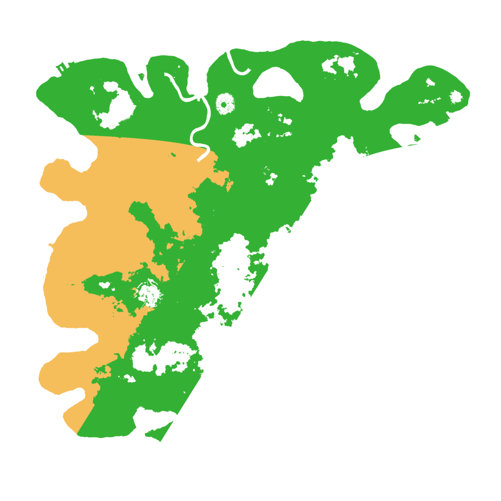 Biome Rust Map: Procedural Map, Size: 3700, Seed: 165359186