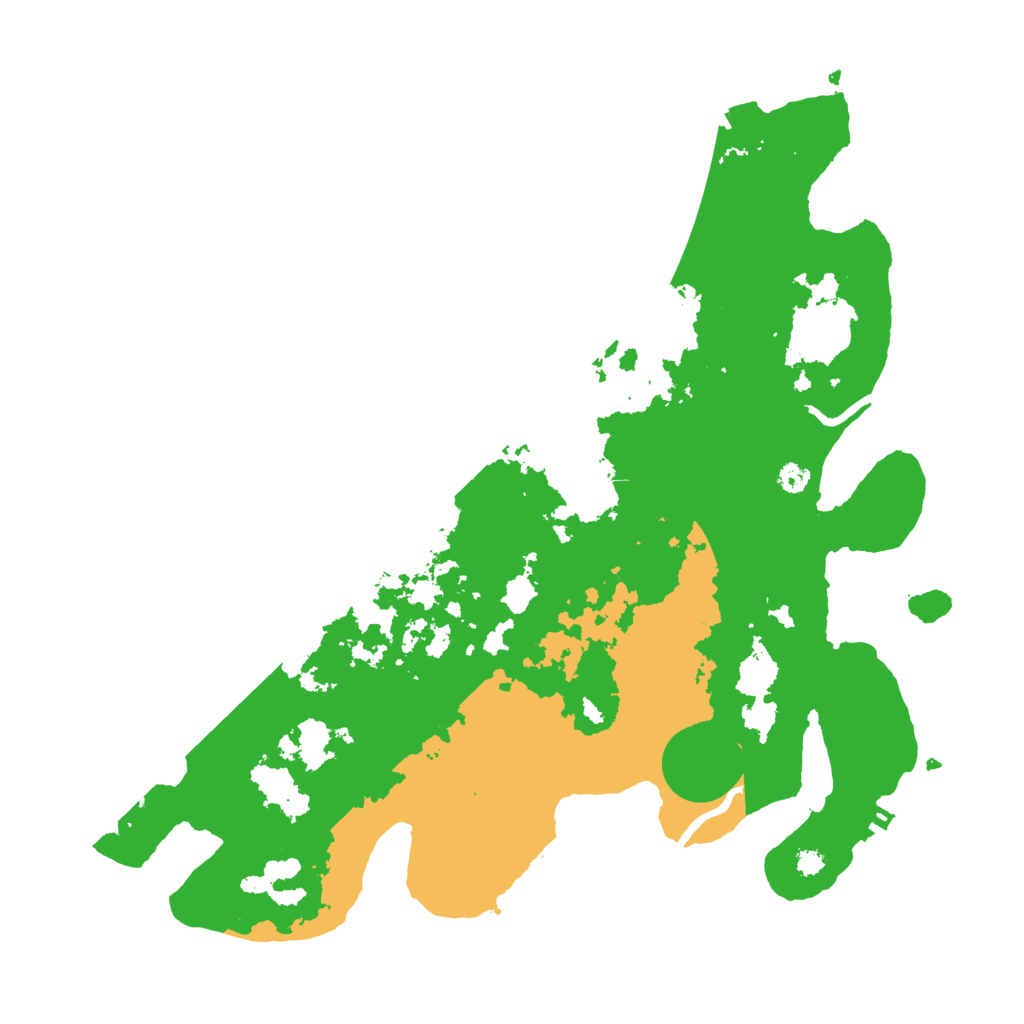 Biome Rust Map: Procedural Map, Size: 3500, Seed: 2109100292