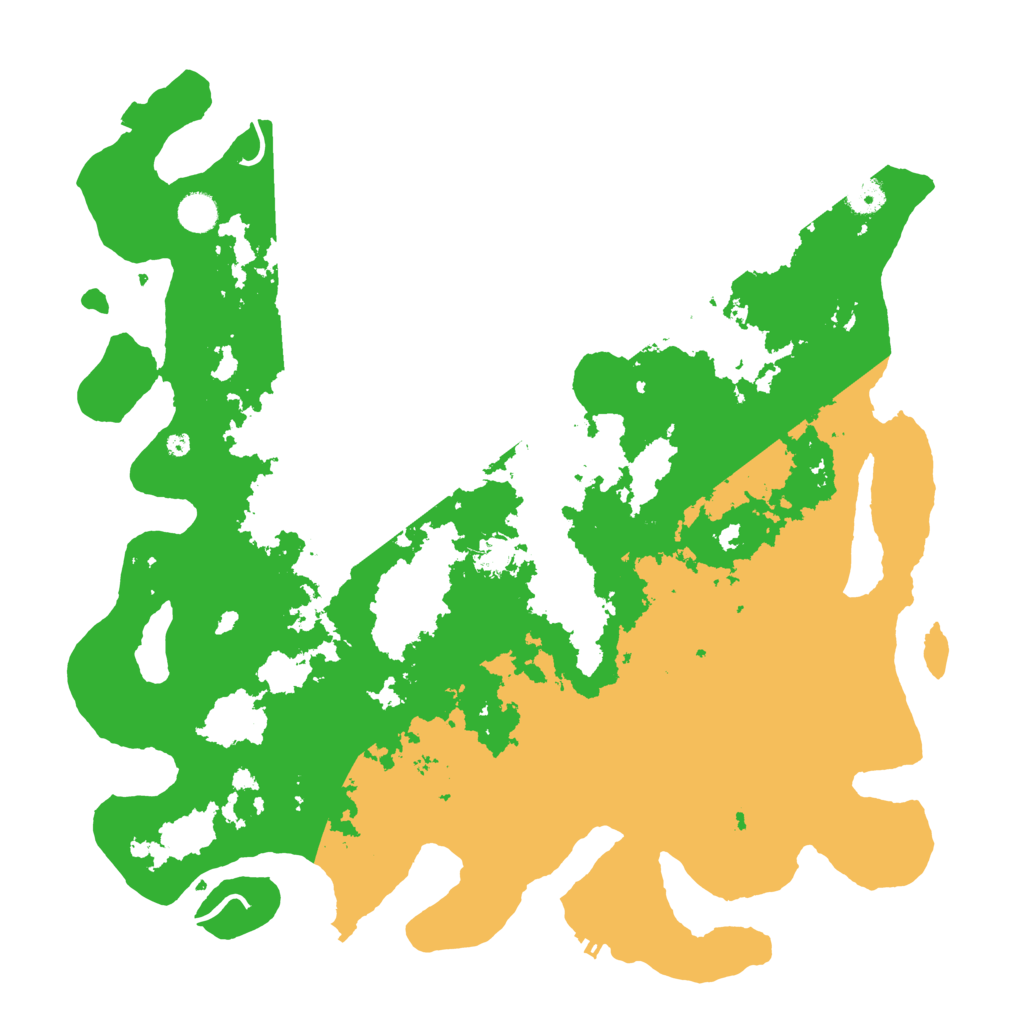 Biome Rust Map: Procedural Map, Size: 4500, Seed: 4139705