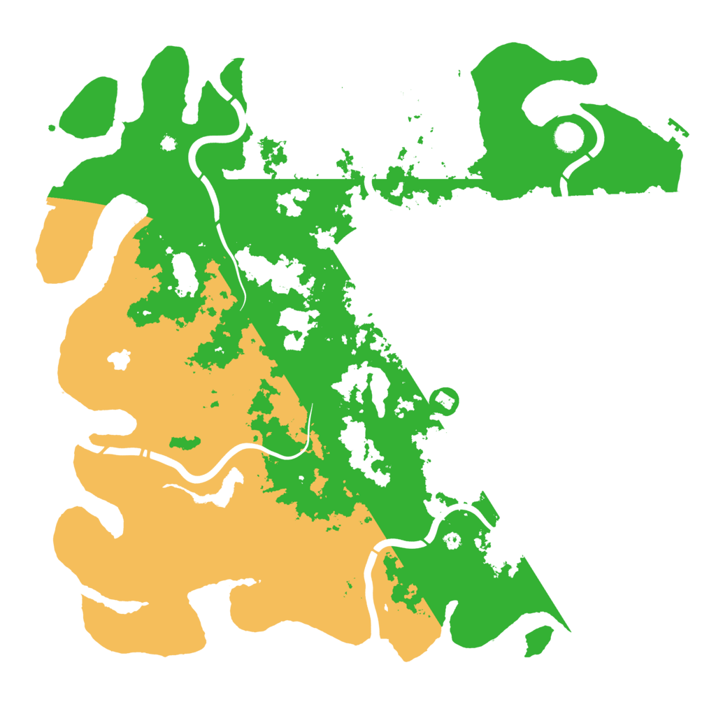 Biome Rust Map: Procedural Map, Size: 4250, Seed: 518975113